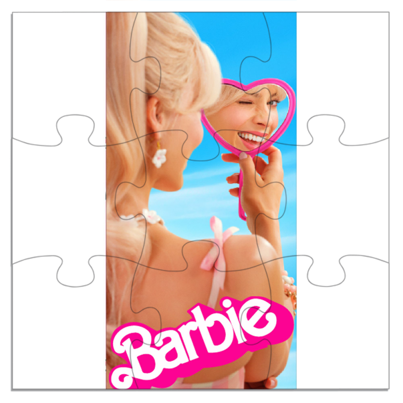 Магнитные фотопазлы 180 на 180 Barbie 2023