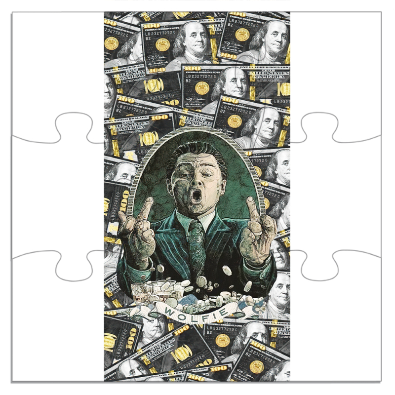 Магнитные фотопазлы 180 на 180 Wolfie