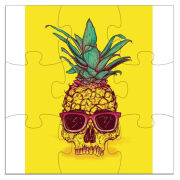 Магнитные фотопазлы 180 на 180 Pineapple Skull