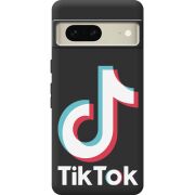 Черный чехол BoxFace Google Pixel 7 Tik Tok