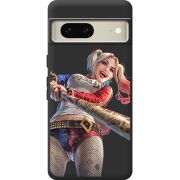 Черный чехол BoxFace Google Pixel 7 Happy Harley Quinn