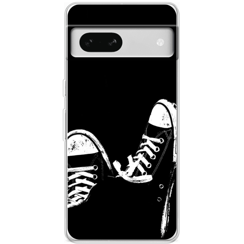 Чехол BoxFace Google Pixel 7A Black Sneakers