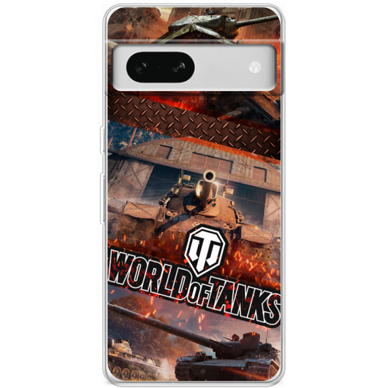 Чехол BoxFace Google Pixel 7A World Of Tanks