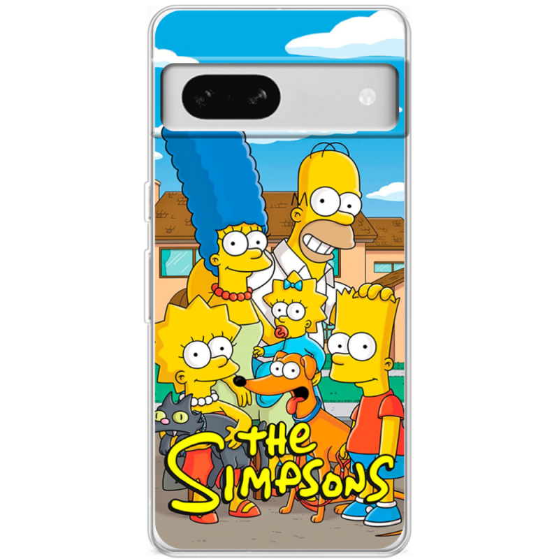 Чехол BoxFace Google Pixel 7A The Simpsons