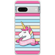 Чехол BoxFace Google Pixel 7A Unicorn