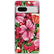 Чехол BoxFace Google Pixel 7A Tropical Flowers