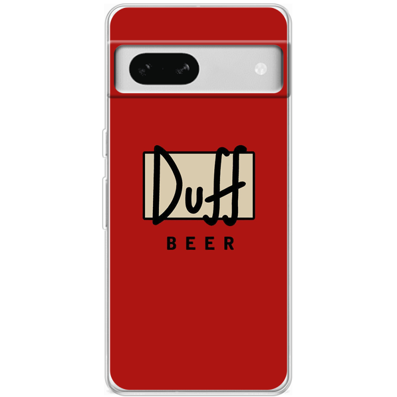 Чехол BoxFace Google Pixel 7A Duff beer