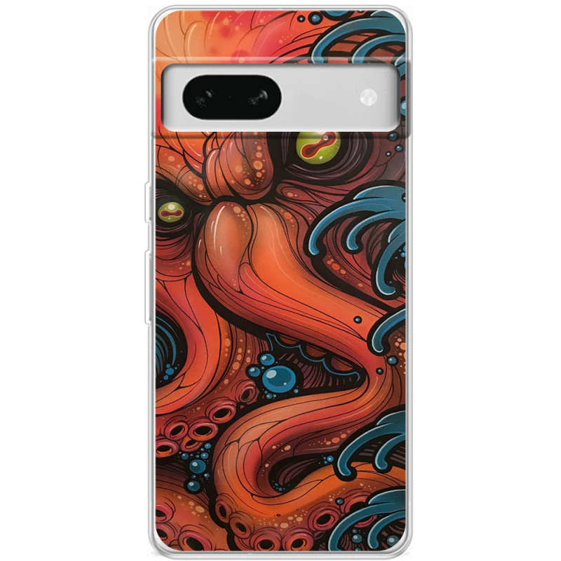 Чехол BoxFace Google Pixel 7A Octopus