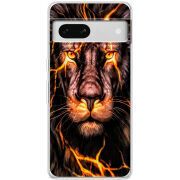 Чехол BoxFace Google Pixel 7A Fire Lion