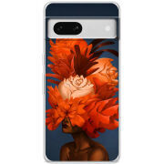 Чехол BoxFace Google Pixel 7A Exquisite Orange Flowers