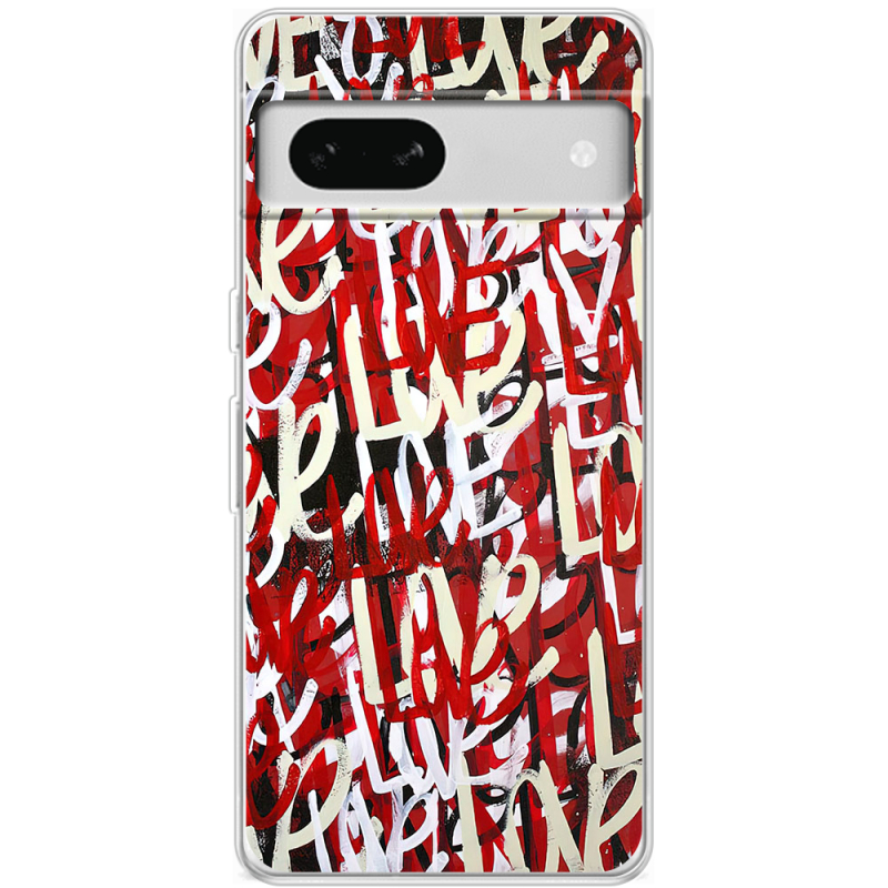 Чехол BoxFace Google Pixel 7A Love Graffiti