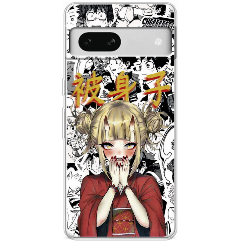 Чехол BoxFace Google Pixel 7A Himiko Toga - My Hero Academia