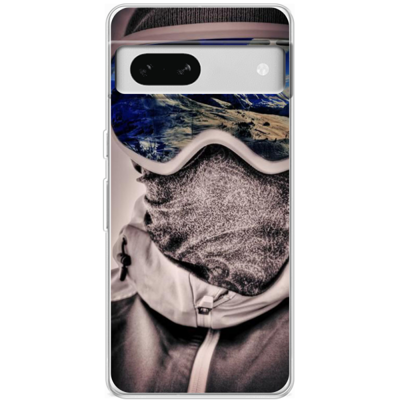 Чехол BoxFace Google Pixel 7A snowboarder