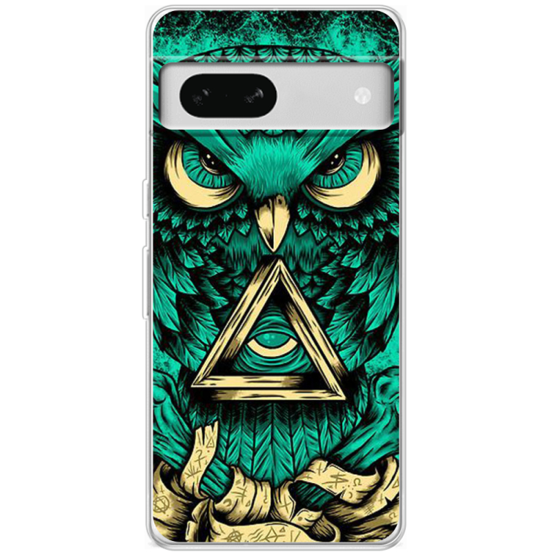 Чехол BoxFace Google Pixel 7A Masonic Owl