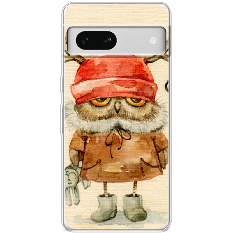 Чехол BoxFace Google Pixel 7A Милая Сова