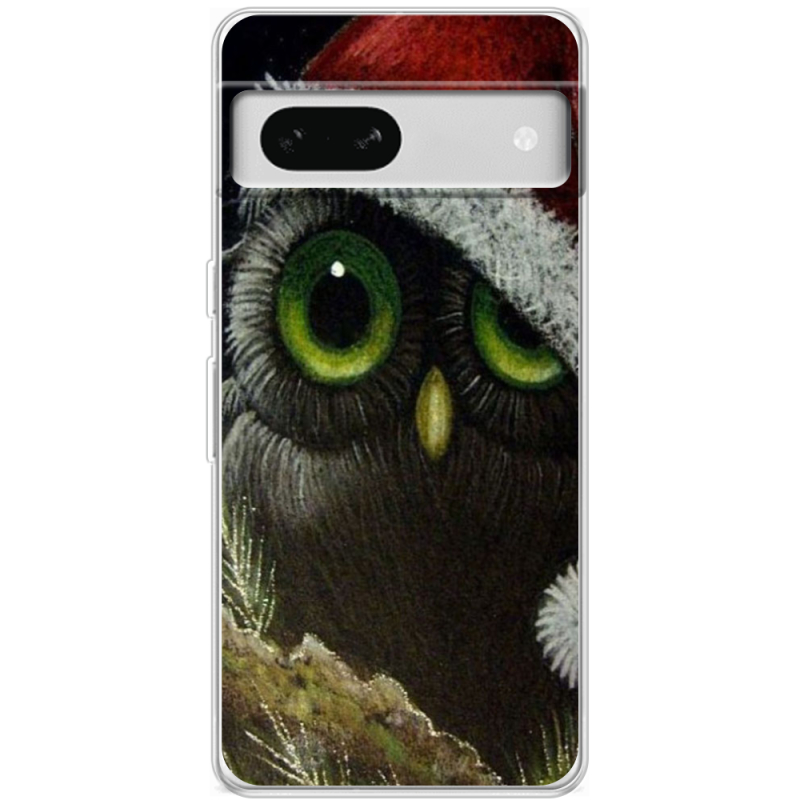 Чехол BoxFace Google Pixel 7A Christmas Owl