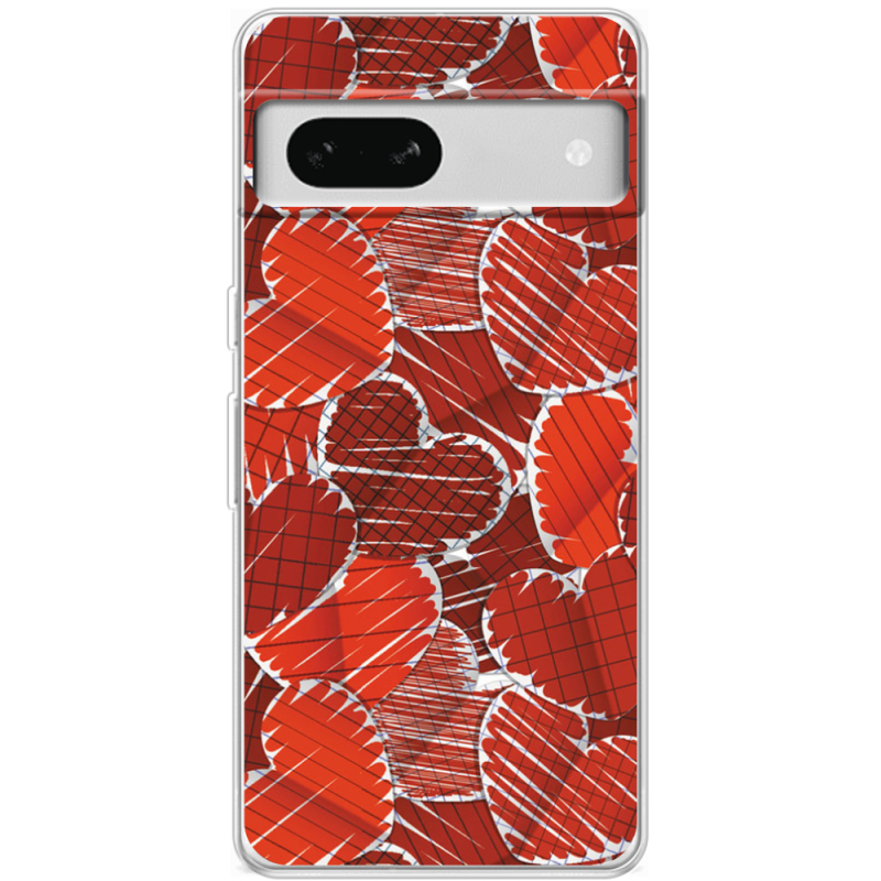 Чехол BoxFace Google Pixel 7A Heart Strings