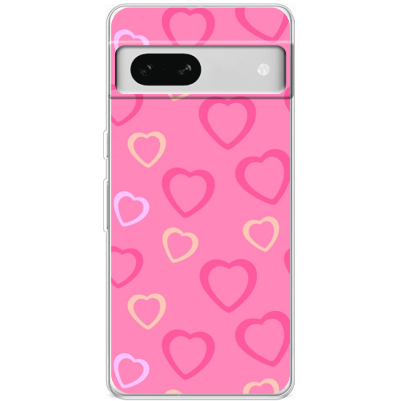 Чехол BoxFace Google Pixel 7A Sugar Hearts