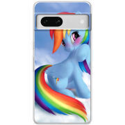 Чехол BoxFace Google Pixel 7A My Little Pony Rainbow Dash