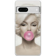 Чехол BoxFace Google Pixel 7A Marilyn Monroe Bubble Gum