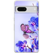 Чехол BoxFace Google Pixel 7A Orchids and Butterflies