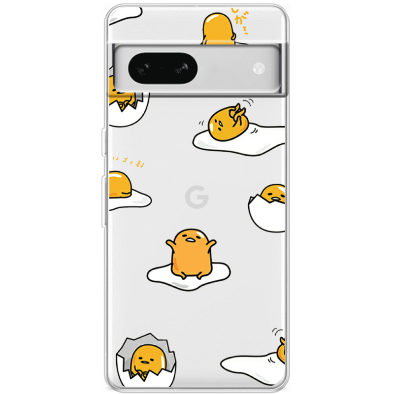 Прозрачный чехол BoxFace Google Pixel 7A Gudetama