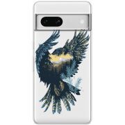 Прозрачный чехол BoxFace Google Pixel 7A Eagle