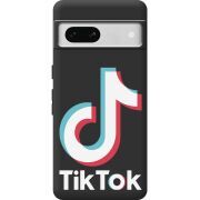 Черный чехол BoxFace Google Pixel 7A Tik Tok