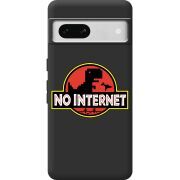 Черный чехол BoxFace Google Pixel 7A No Internet