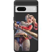 Черный чехол BoxFace Google Pixel 7A Happy Harley Quinn