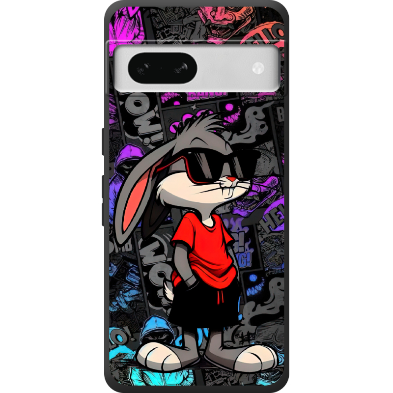 Черный чехол BoxFace Google Pixel 7A Малий вухань