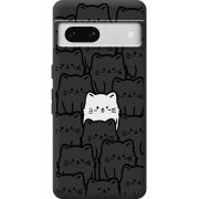 Черный чехол BoxFace Google Pixel 7A 