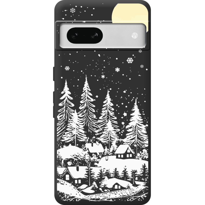 Черный чехол BoxFace Google Pixel 7A 