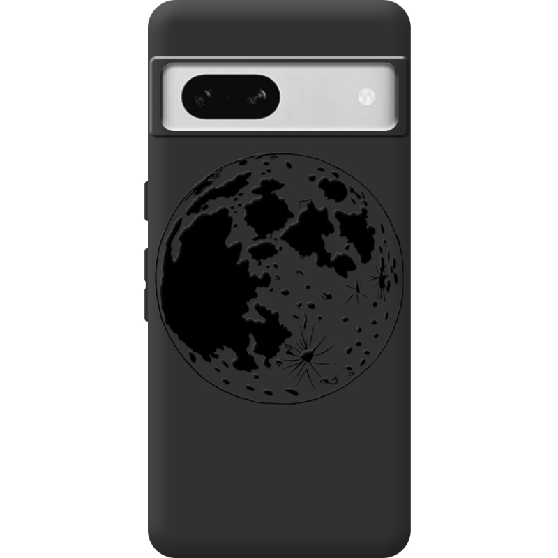 Черный чехол BoxFace Google Pixel 7A Planet