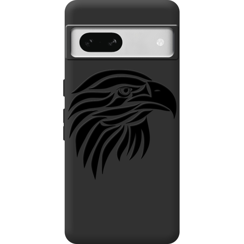 Черный чехол BoxFace Google Pixel 7A Eagle