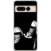 Чехол BoxFace Google Pixel 7 Pro Black Sneakers