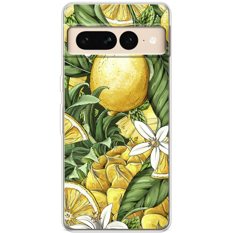 Чехол BoxFace Google Pixel 7 Pro Lemon Pattern