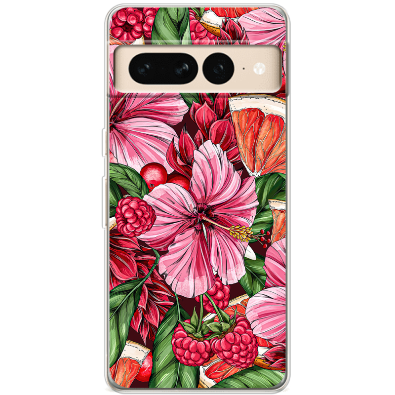 Чехол BoxFace Google Pixel 7 Pro Tropical Flowers