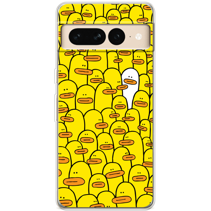 Чехол BoxFace Google Pixel 7 Pro Yellow Ducklings