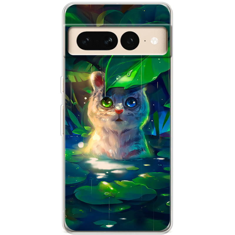 Чехол BoxFace Google Pixel 7 Pro White Tiger Cub