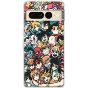 Чехол BoxFace Google Pixel 7 Pro Anime Stickers