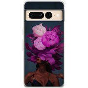 Чехол BoxFace Google Pixel 7 Pro Exquisite Purple Flowers