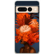 Чехол BoxFace Google Pixel 7 Pro Exquisite Orange Flowers