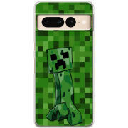 Чехол BoxFace Google Pixel 7 Pro Minecraft Creeper