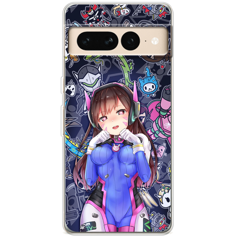 Чехол BoxFace Google Pixel 7 Pro Overwatch D.VA