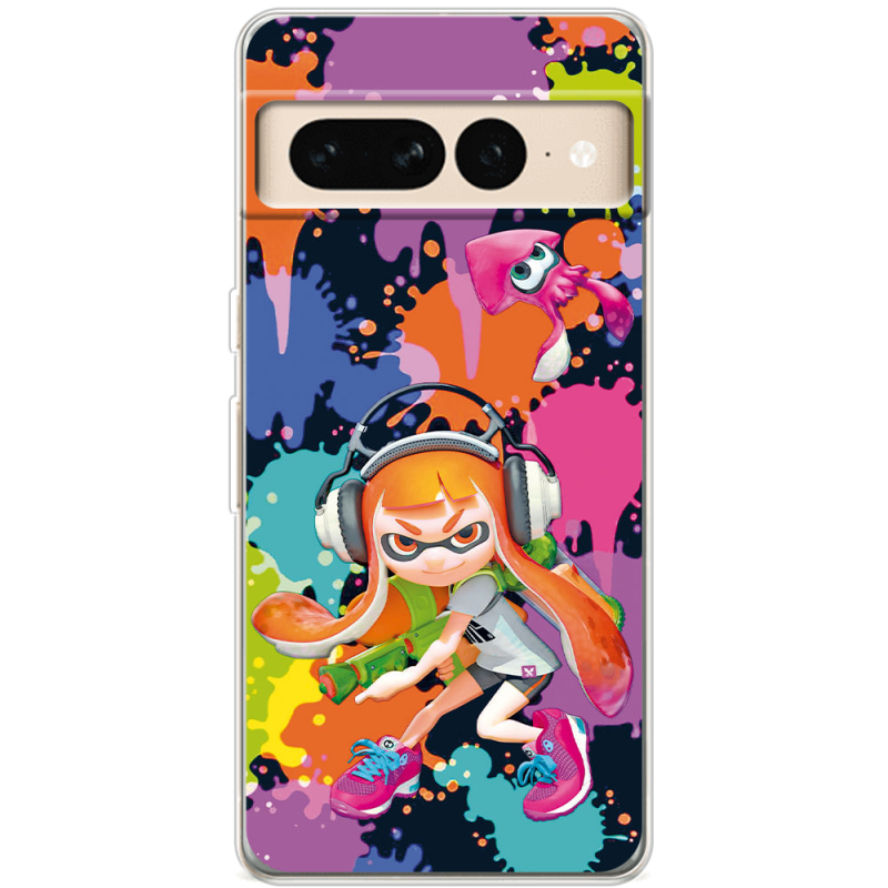 Чехол BoxFace Google Pixel 7 Pro Splatoon Inklings