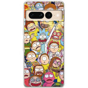 Чехол BoxFace Google Pixel 7 Pro Rick and Morty