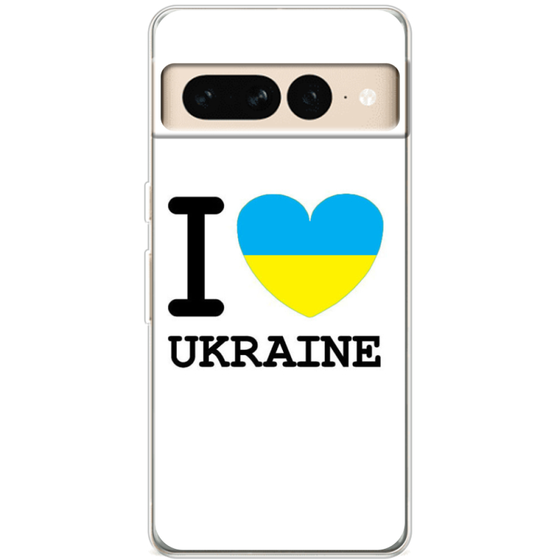 Чехол BoxFace Google Pixel 7 Pro I love Ukraine