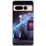 Чехол BoxFace Google Pixel 7 Pro Silver Car