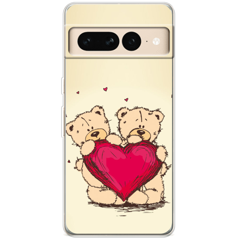 Чехол BoxFace Google Pixel 7 Pro Teddy Bear Love